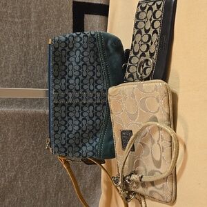 Coach Wristlet Card Wallet Bundle